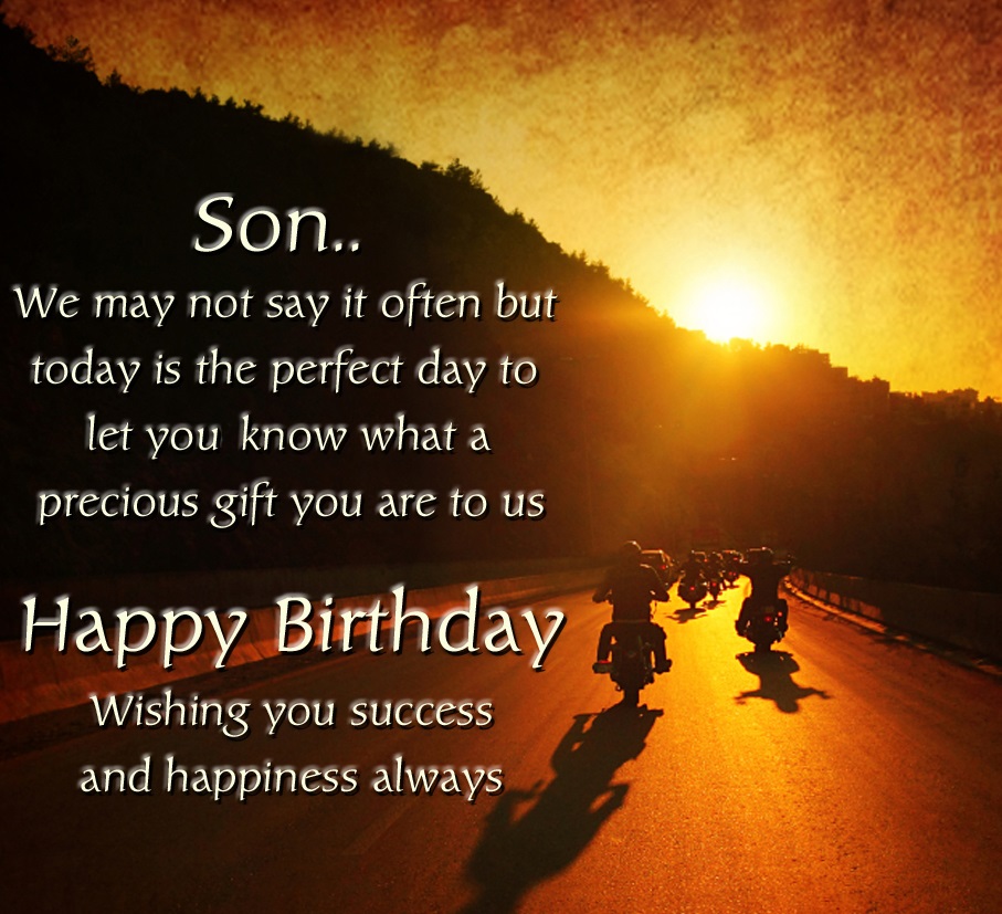 Happy Birthday Son Quotes Images Pictures Messages