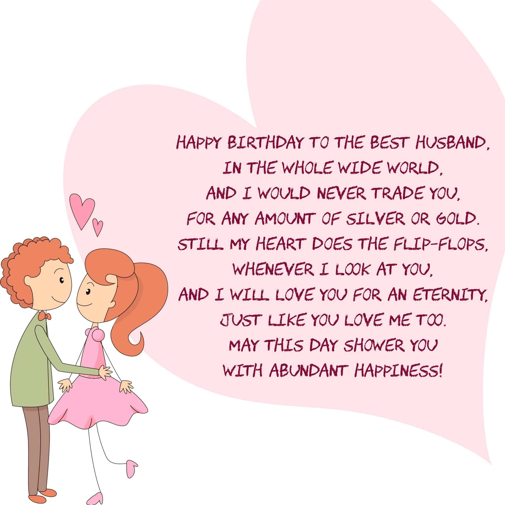 birthday love poems for husband